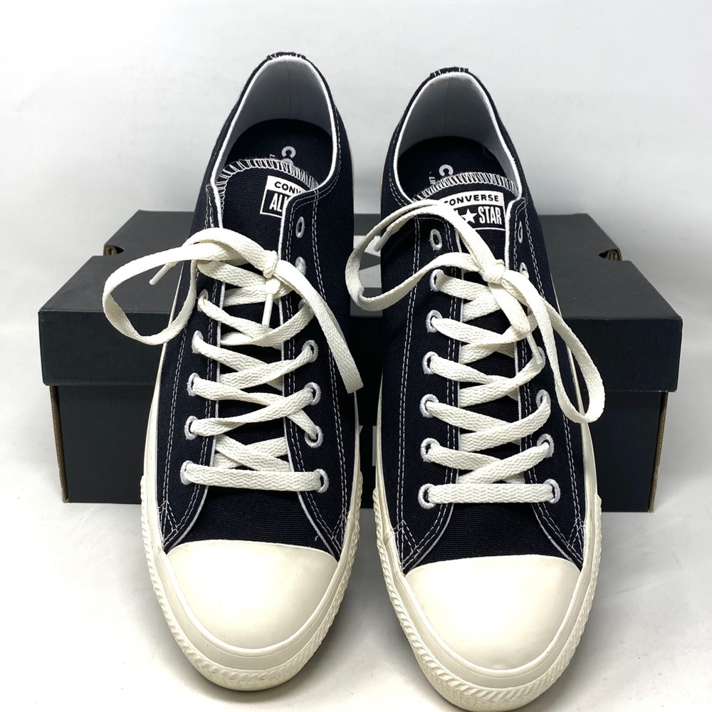 Converse Chuck Taylor Black Shoes Men’s Size Canvas Low Top SB Sneakers 167250C - Picture 5 of 11
